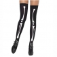 Halloween ghost festival bone stockings pantyhose gloves black stockings Halloweenstocking bone gloves