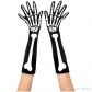 Halloween ghost festival bone stockings pantyhose gloves black stockings Halloweenstocking bone gloves