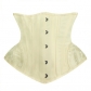 5 buckle 12 steel bone jacquard arc-shaped span-protecting hourglass shapewear strong belly plastic top corset retro waist clip