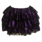 Corset uniform petticoat puff skirt 3-layer lace satin stitching short skirt
