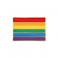 Creative rainbow bridge six-color rainbow suit brooch, peace metal drip pin, cowboy bag jewelry badge