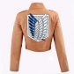 Attack on Titan Investigative Corps Wings of Freedom Men's and Women's Coat Jacket Clothing Anime Mikasa