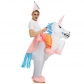 Valentine's Day Adult Cartoon Animal Color Unicorn School Games Event Performance Halloween Inflatable Clothing