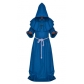 Costume medieval monk clothes monk robe wizard clothes priest clothes Christian five-color optional