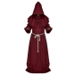 Costume medieval monk clothes monk robe wizard clothes priest clothes Christian five-color optional