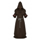 Costume medieval monk clothes monk robe wizard clothes priest clothes Christian five-color optional