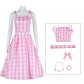 2023 Halloween Barbie costume live action movie Barbie Ken dress tights cosplay