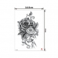 Waterproof eco-friendly flower arm tattoo stickers half arm big flower arm tattoo