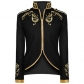 New men's fashion jacket palace prince gold embroidery suit sports jacket