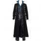 Medieval Steampunk Retro Gothic Coat Windbreaker Jacket Victorian Uniform Long Section