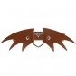 European and American personality exaggerated Halloween Christmas leg ornaments Angel wings leather garter leg ring