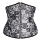 New lace palace corset, abdomen corset, summer corset, steel bone short corset, lady