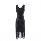 European and American women's 1920s retro sequin dress autumn and winter retro banquet dress