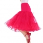 Net gauze fluffy long skirt European and American sexy stage dance skirt costume 70cm long