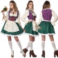 Europe and the United States New Halloween Germany Oktoberfest Costume Women's Dress Carnival Party Uniform