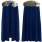 Halloween men's woolen coat retro solid color steampunk cloak cloak coat