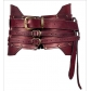Medieval steampunk costume with heavy armor belt made in Europe and America