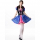 European and American ladies Halloween costumes Cosplay Sexy ice and snow Pocahontas Oktoberfest uniforms