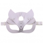 European and American personality PU leather fox mask, party masquerade decoration mask for men and women, eye mask