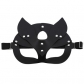 European and American personality PU leather fox mask, party masquerade decoration mask for men and women, eye mask