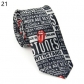 Fashion and leisure 5CM tide male and female students thin necktie, lattice polka dot stripe printing