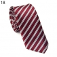 Fashion and leisure 5CM tide male and female students thin necktie, lattice polka dot stripe printing