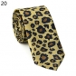 Fashion and leisure 5CM tide male and female students thin necktie, lattice polka dot stripe printing