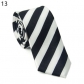 Fashion and leisure 5CM tide male and female students thin necktie, lattice polka dot stripe printing