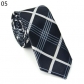 Fashion and leisure 5CM tide male and female students thin necktie, lattice polka dot stripe printing