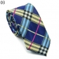 Fashion and leisure 5CM tide male and female students thin necktie, lattice polka dot stripe printing