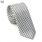 Fashion and leisure 5CM tide male and female students thin necktie, lattice polka dot stripe printing