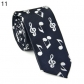 Fashion and leisure 5CM tide male and female students thin necktie, lattice polka dot stripe printing