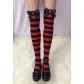 Sexy long tube with bowknot red socks Christmas doll socks thigh socks over the knee cute socks