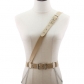 New design punk hip hop fashion women's men's belt chain trend leather pin buckle chain belt belt straps