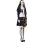 Halloween costume priest maria nun cosplay costume