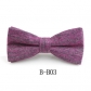 New fashion trendy bow tie for men and women, linen bow tie, groom, best man, host bow tie