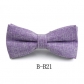 New fashion trendy bow tie for men and women, linen bow tie, groom, best man, host bow tie