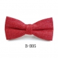 New fashion trendy bow tie for men and women, linen bow tie, groom, best man, host bow tie