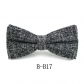 New fashion trendy bow tie for men and women, linen bow tie, groom, best man, host bow tie