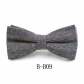 New fashion trendy bow tie for men and women, linen bow tie, groom, best man, host bow tie