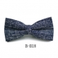 New fashion trendy bow tie for men and women, linen bow tie, groom, best man, host bow tie