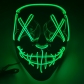 Halloween EL glow mask Black light cold mask KTV dance party led mask