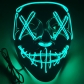 Halloween EL glow mask Black light cold mask KTV dance party led mask