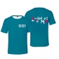 2021 Squid Game T-shirt Korean drama print loose and comfortable short-sleeved top