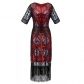 Hot sale European and American high-end sequin dress costume 1920 retro sequin dress