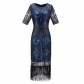 Hot sale European and American high-end sequin dress costume 1920 retro sequin dress