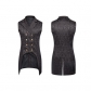 2021 new medieval retro gothic steampunk jacquard vest stage cos suit