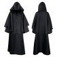 Medieval 5 colors cloak Halloween hooded robe monk robe cloak long sleeve wizard wizard death cloak