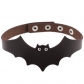 European and American jewelry little devil PU leather bat wings collar punk female neckband clavicle necklace short
