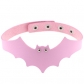 European and American jewelry little devil PU leather bat wings collar punk female neckband clavicle necklace short